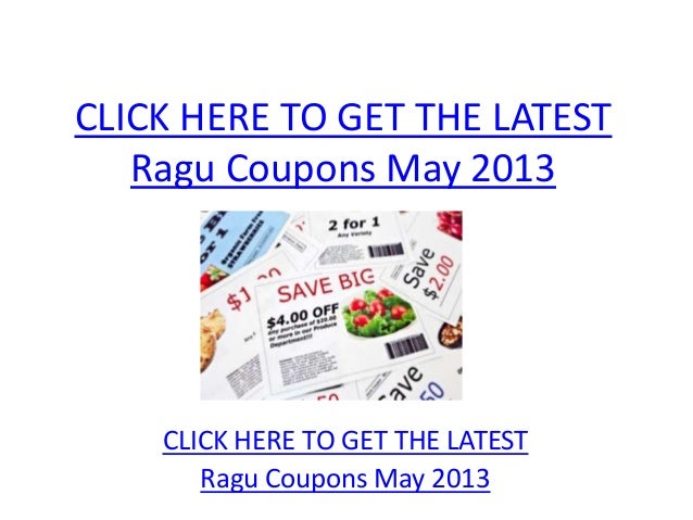 Ragu Coupon codes May well 2013 - Printable Ragu Discount coupons May possibly 2013 photo about Ragu Printable Coupons referred to as Ragu Discount coupons Might 2013 - Printable Ragu Coupon codes May well 2013